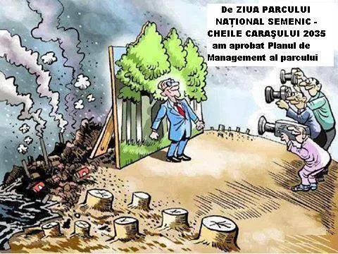 GEC Nera acuză Ministerul Mediului de complicitate cu Romsilva pentru dispariția unui parc național