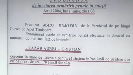 Procurorul care a clasat dosarul lui Iohannis, acuzat de omor după un accident produs în Reșița