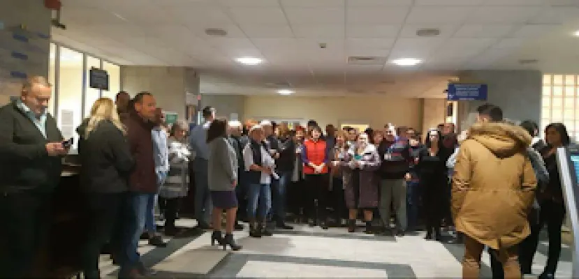 Protest la finanțele din Caraș-Severin