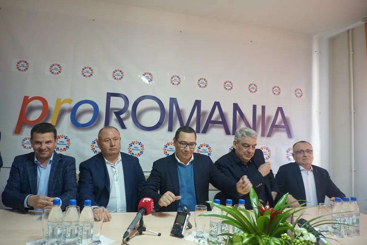 Victor Ponta la Reșița: ”În PRO România va veni și al patrulea fost premier” VIDEO
