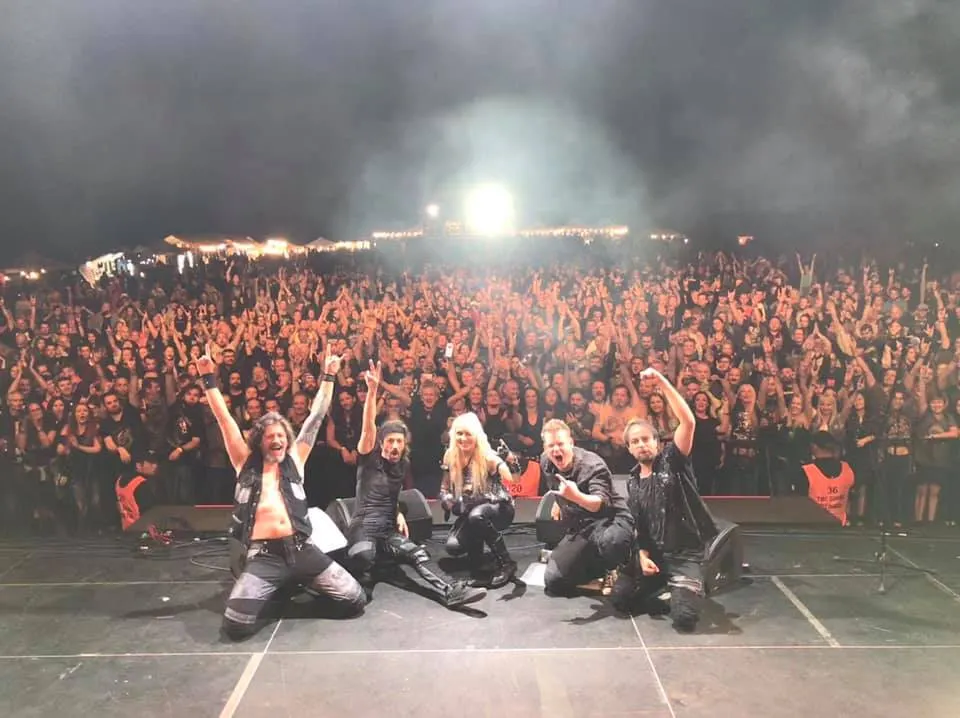 Noapte de foc la Custom Reșița, ce a scris DORO după prima noapte de festival VIDEO