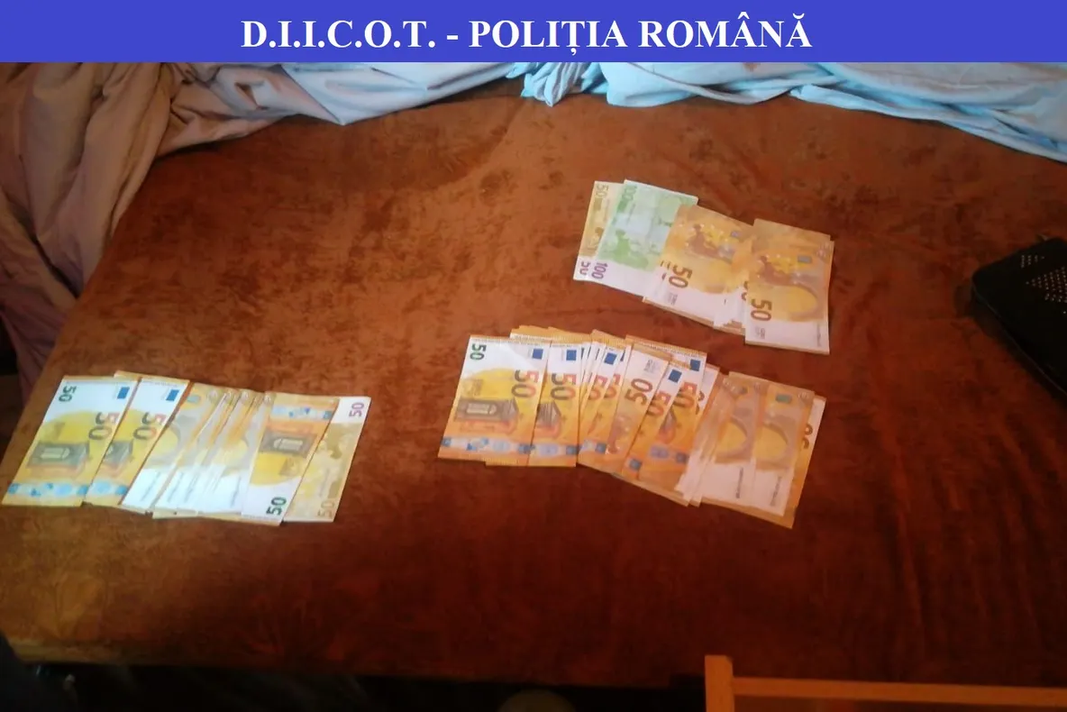 Rețea de falsificatori de monedă din vestul țării destructurată de DIICOT VIDEO