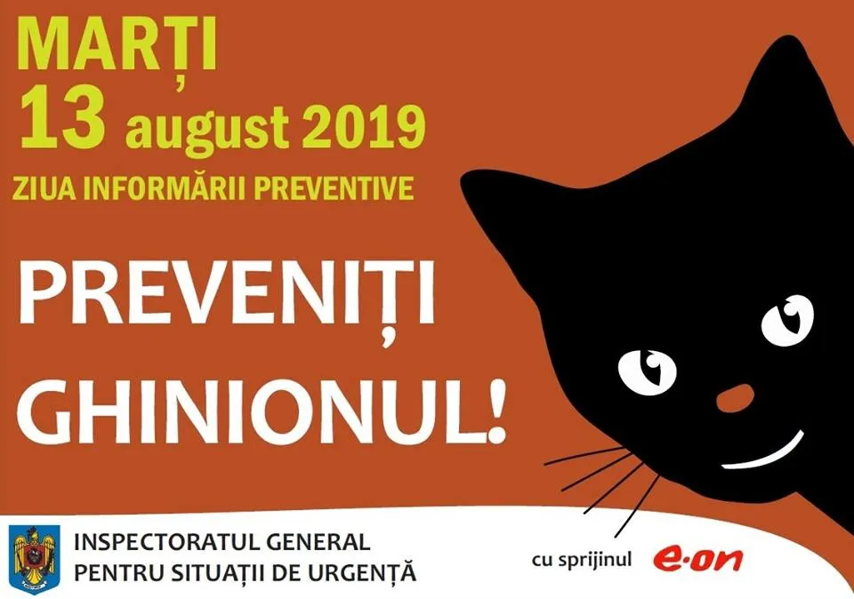 Pompierii și pisica neagră