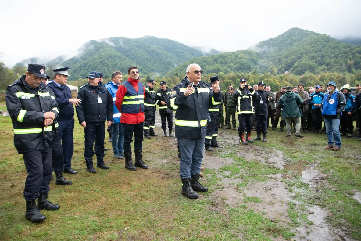 Mobilizare uriașă pentru situații de urgență în vestul țării FOTO-VIDEO