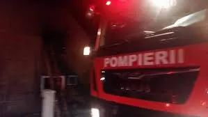 VIDEO Incendiu puternic la cabana ”7 brazi” din Oravița