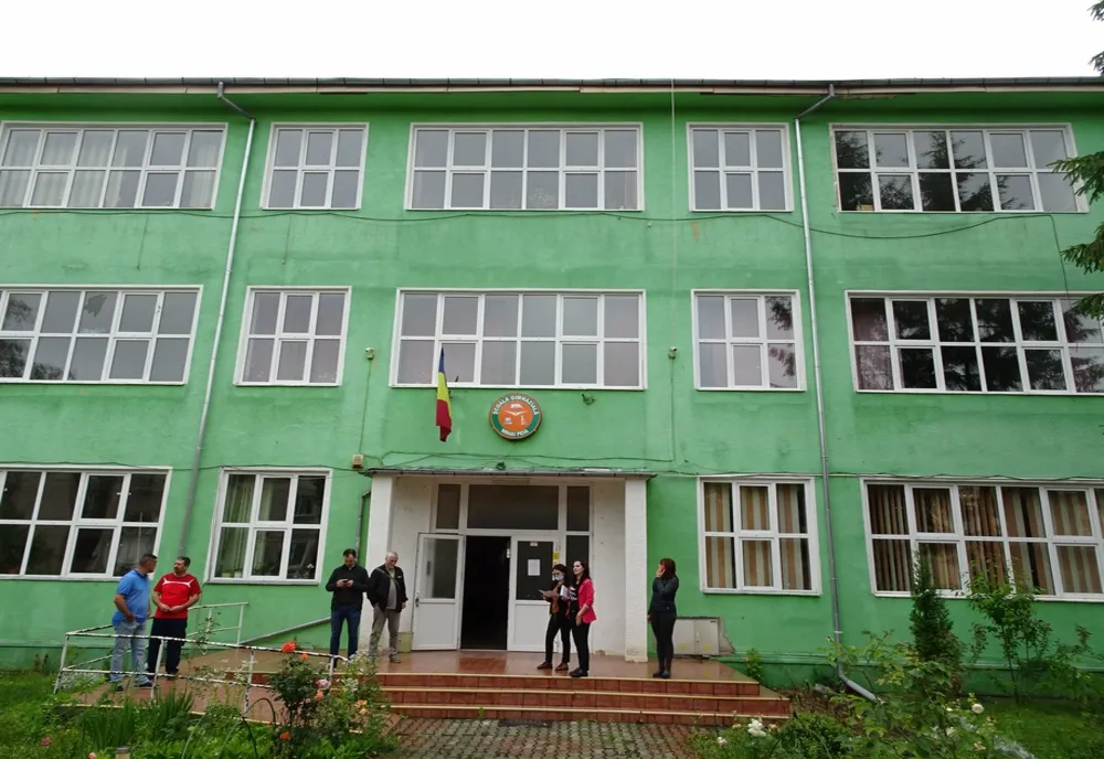 Școală reabilitată cu fonduri europene