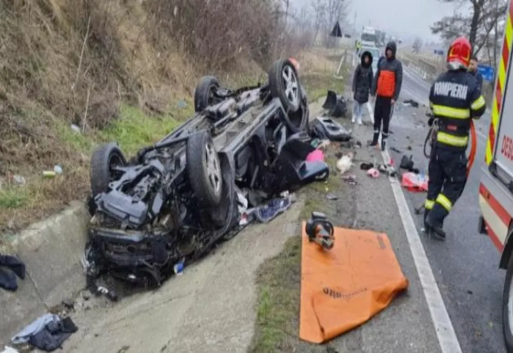 Accident grav în Caraș Severin. Un om a murit, a fost solicitat elicopterul SMURD