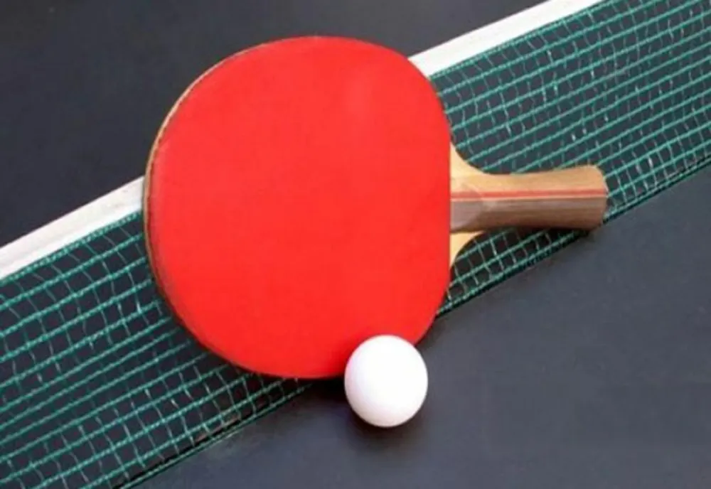 Luptă strânsă între polițiștii cărășeni la ... tenis de masă