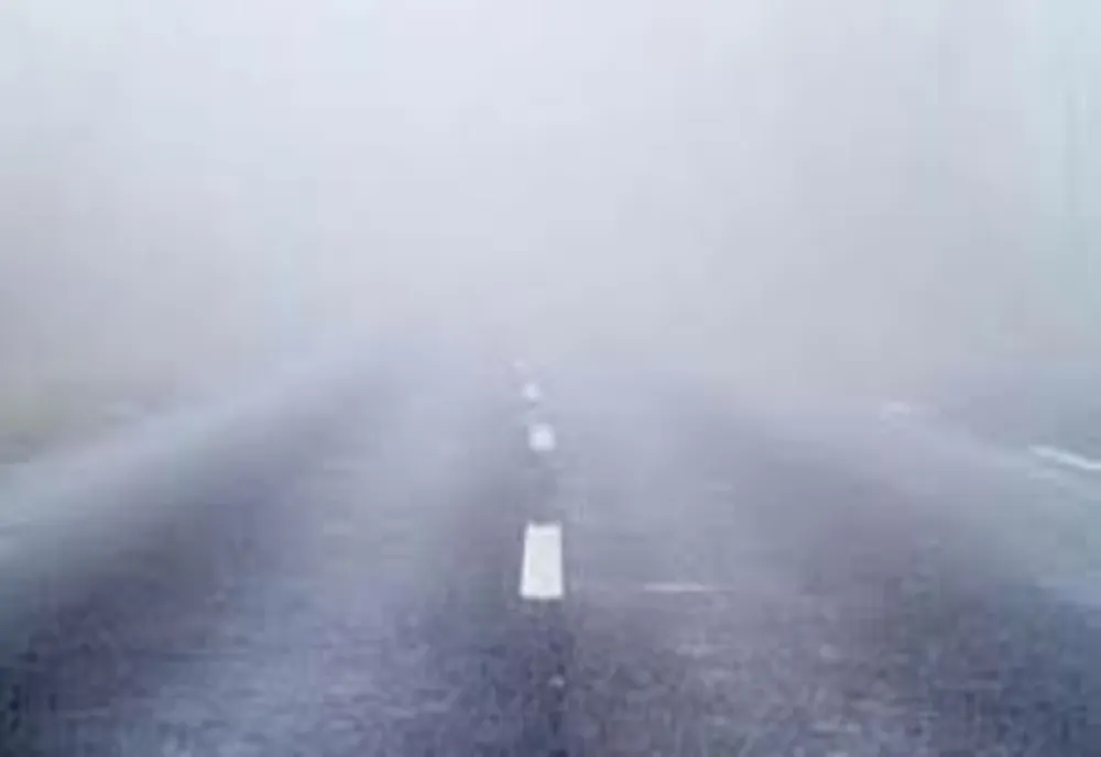 ANM a emis avertizări Cod galben de ceață densă în 15 județe