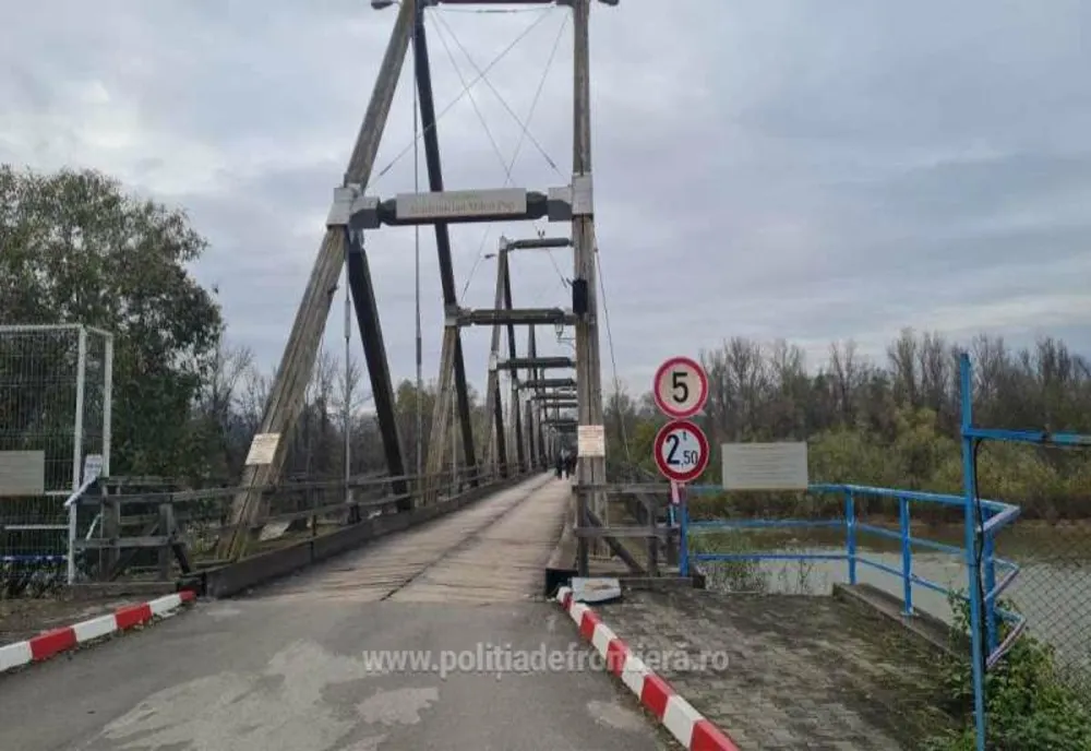 RESTRICŢII DE CIRCULAŢIE LA PTF SIGHETU MARMAŢIEI PENTRU LUCRĂRI URGENTE LA PODUL PESTE TISA