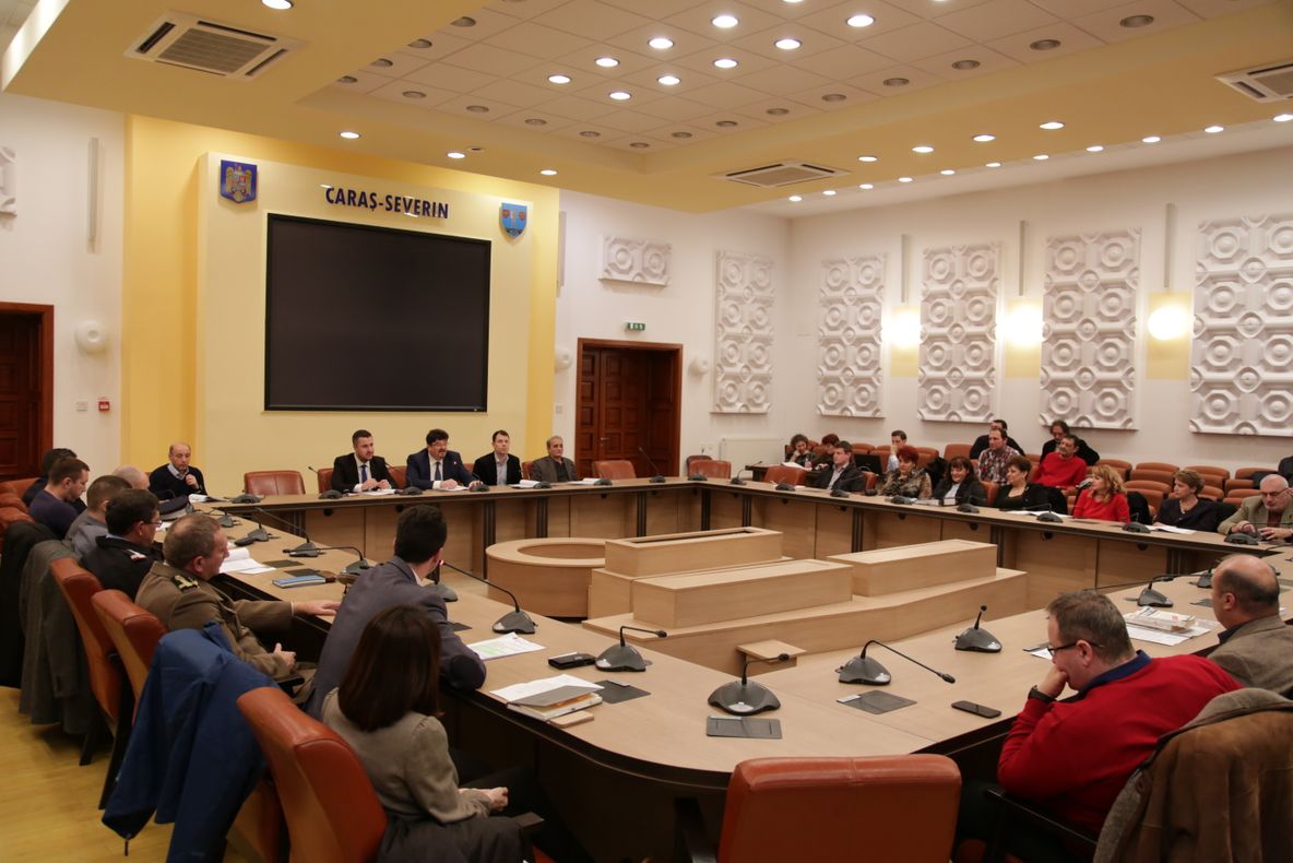 Ședință extraordinară de consiliu județean