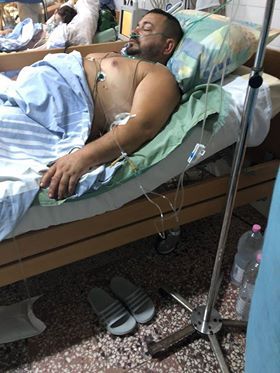 Tată și fiu bătuți și umpluți de sânge de o familie din Greoni, atacatorii lăsați în libertate FOTO VIDEO