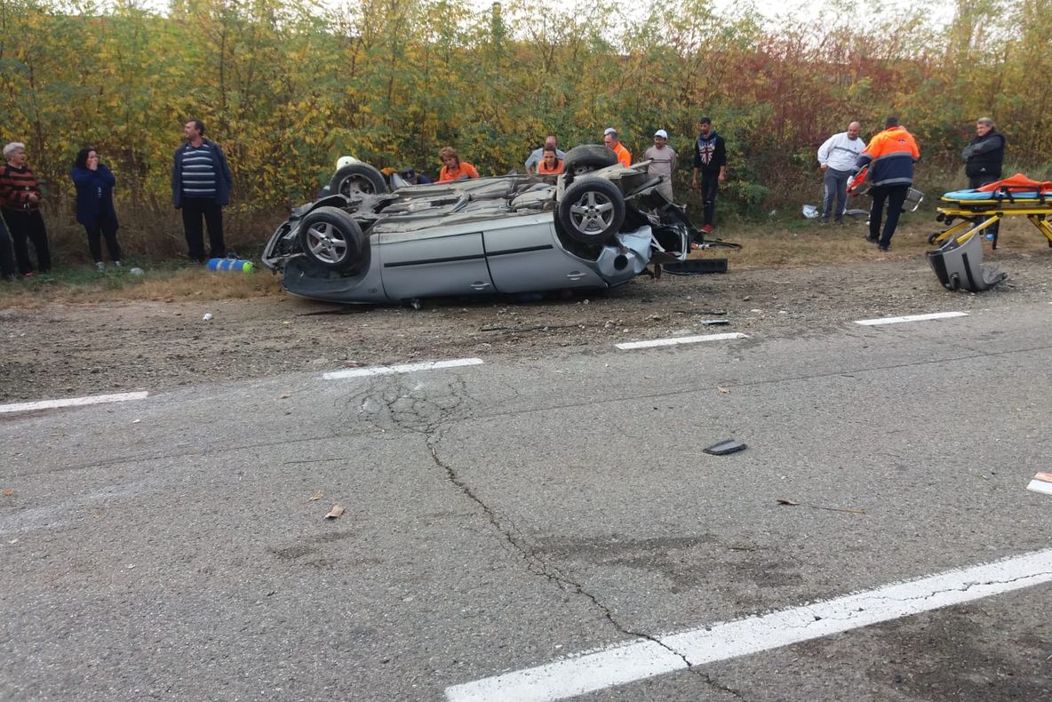 Accident mortal la Caransebeș FOTO