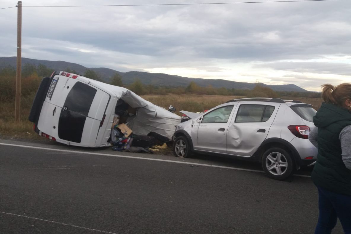 Accident mortal pe DN 6, pompierii au activat planul roșu de intervenție FOTO VIDEO