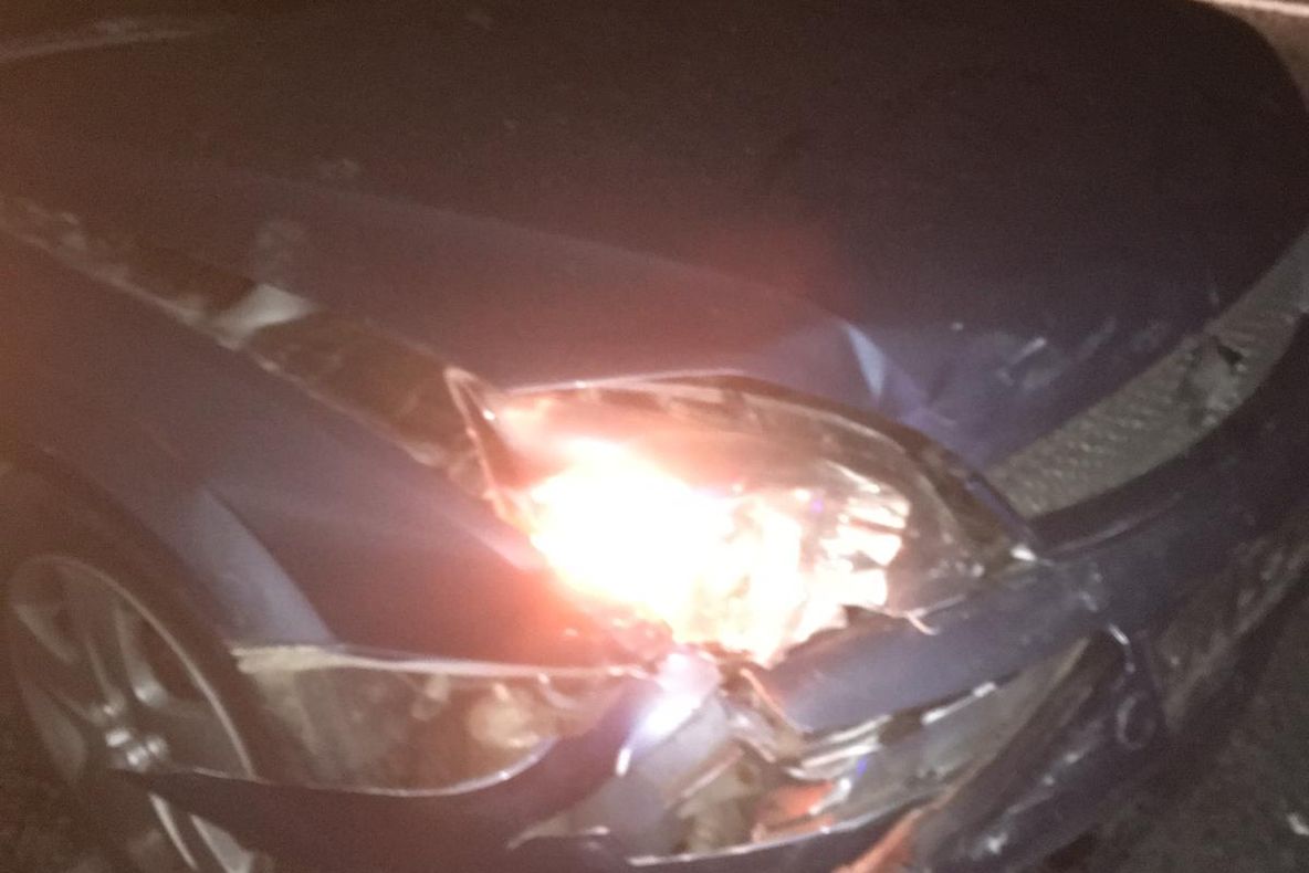 Încă un accident pe DN 6, chiar în același loc