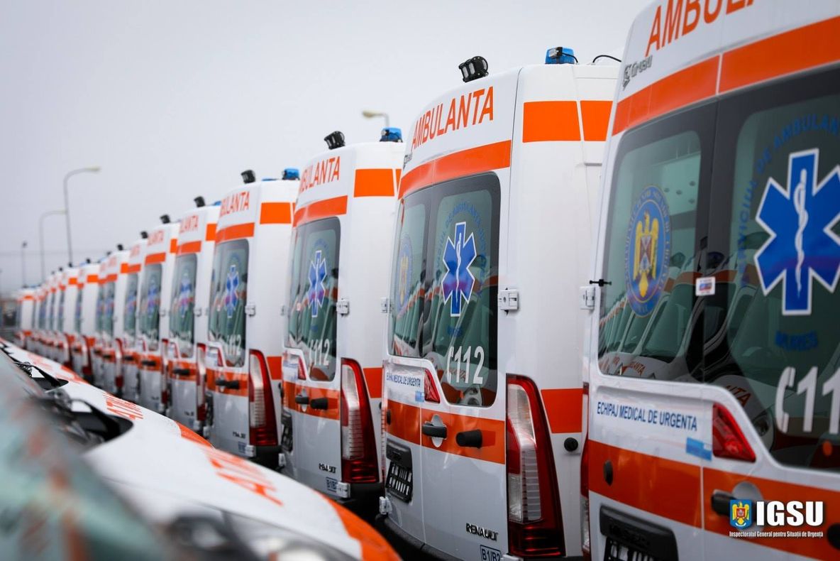 Autosanitare noi pentru ISU și Serviciul Județean de Ambulanță Caraș-Severin