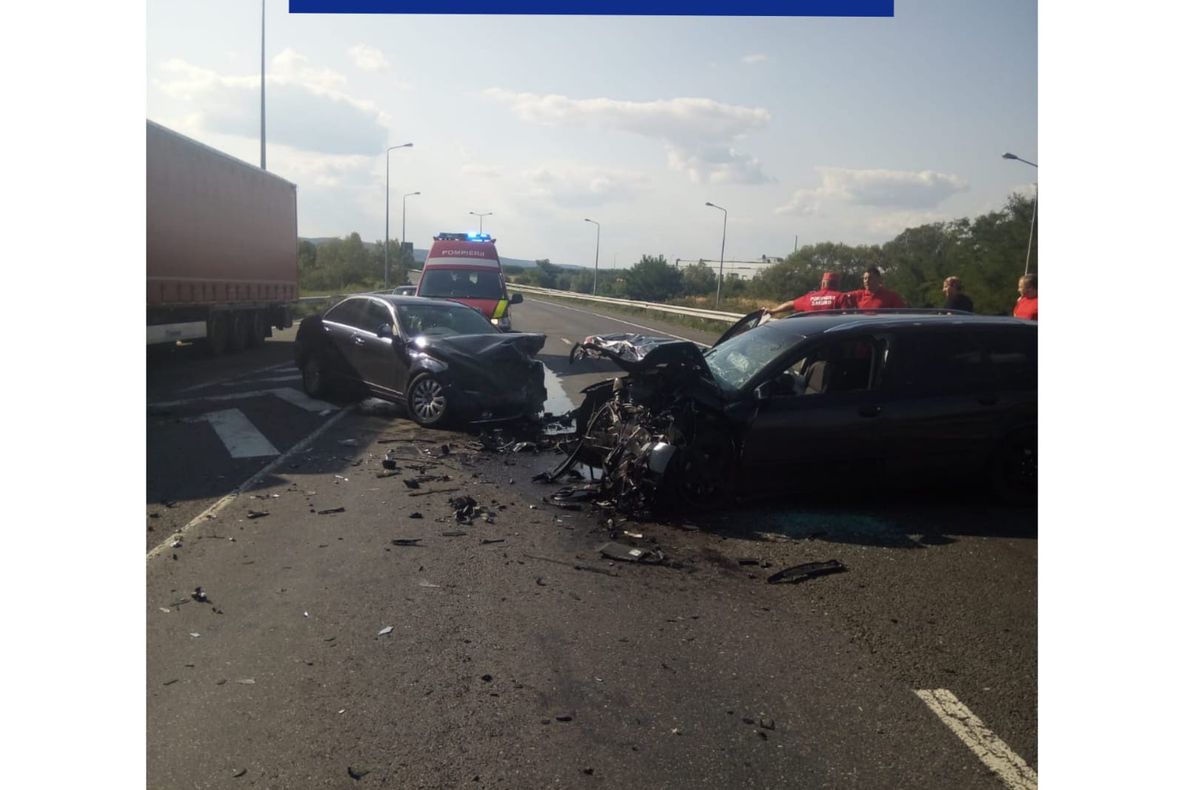Din nou accident pe centura Caransebeșului
