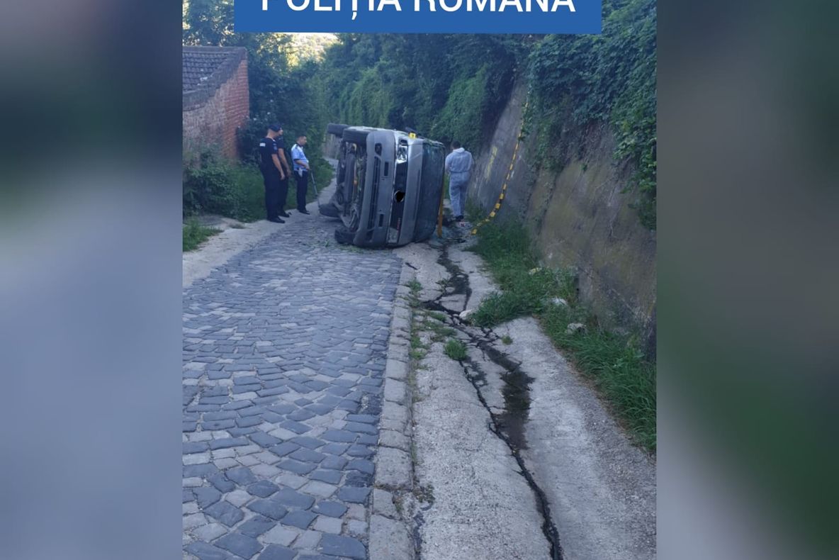 Pieton accidentat în Dealul Crucii, șoferul a părăsit locul accidentului
