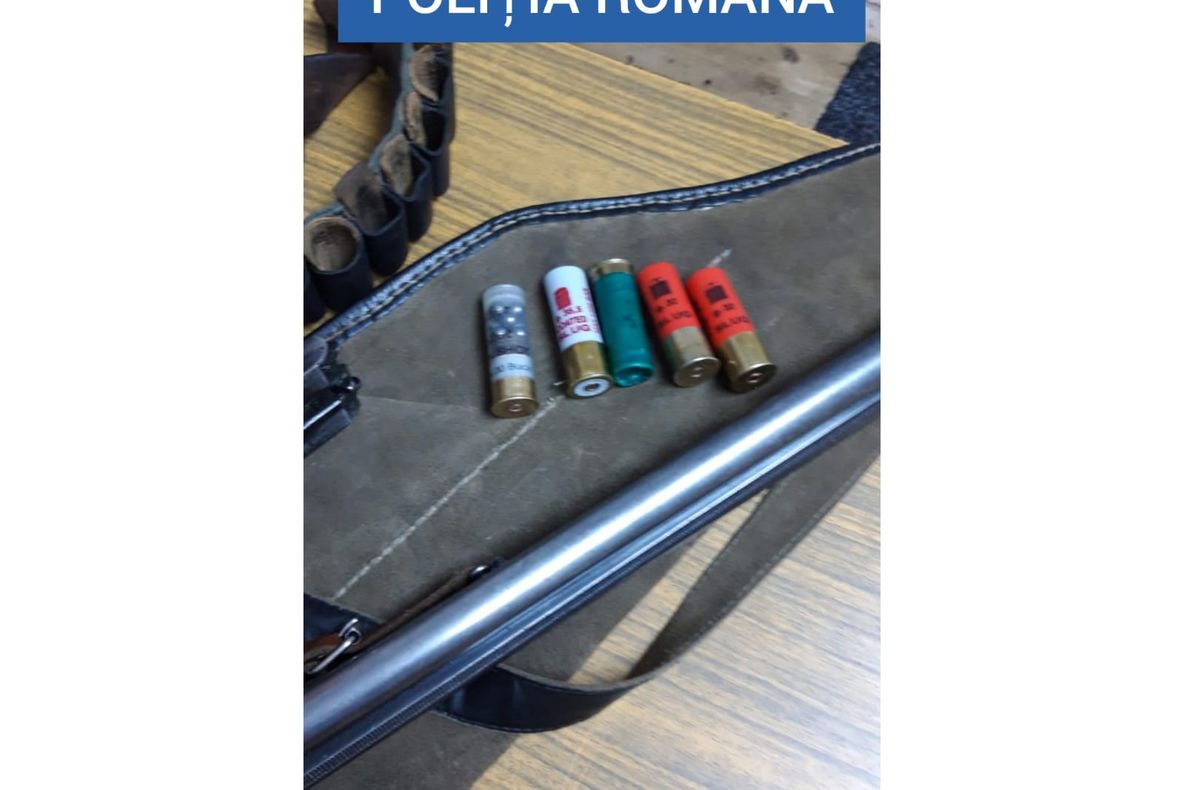 REȚINUȚI PENTRU NERESPECTAREA REGIMULUI ARMELOR ȘI MUNIȚIILOR