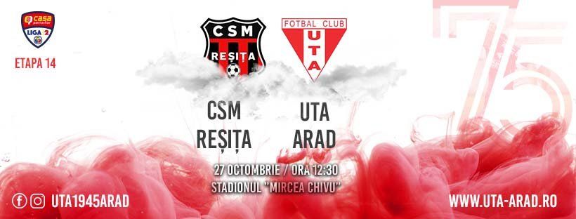 Un nou derby în Banat, CSM Reșița-UTA Arad