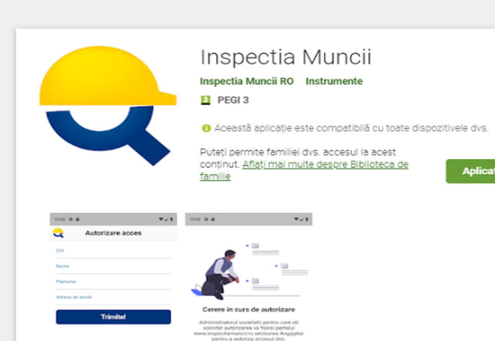 Inspecţia Muncii a lansat o aplicaţie mobilă pentru angajatorii care folosesc zilieri
