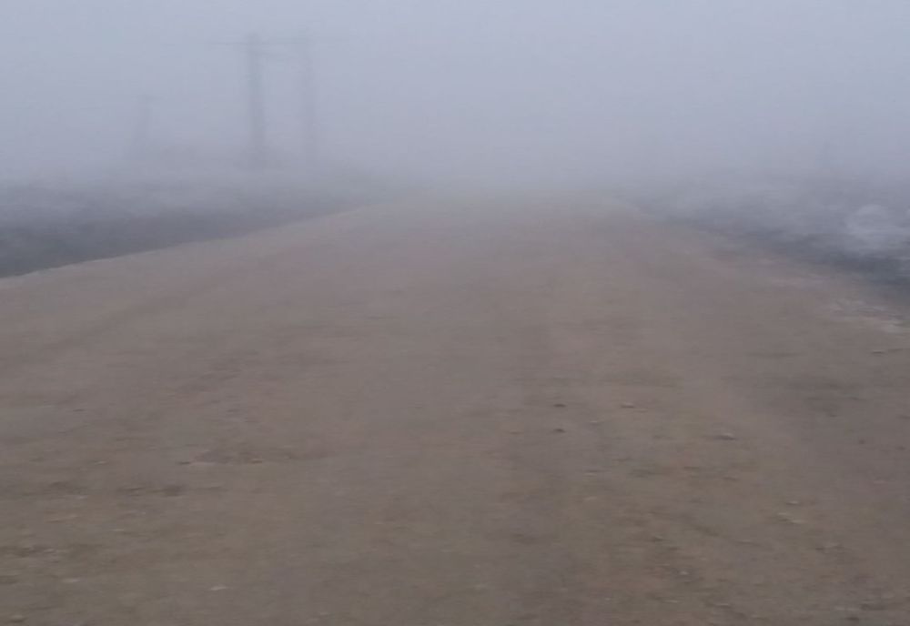 Ceață puternică pe drumuri