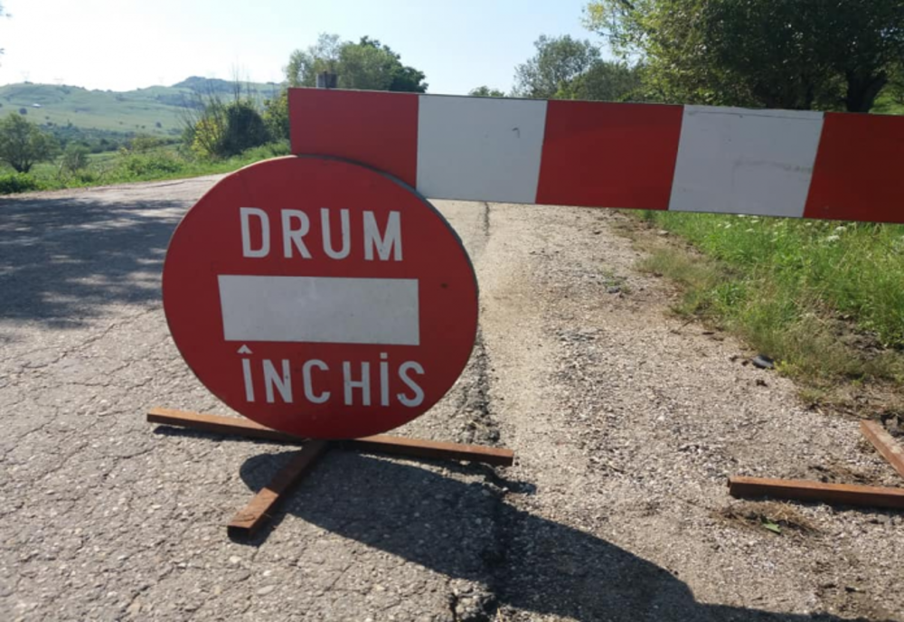 Restricții de circulație, drum blocat în vestul țării