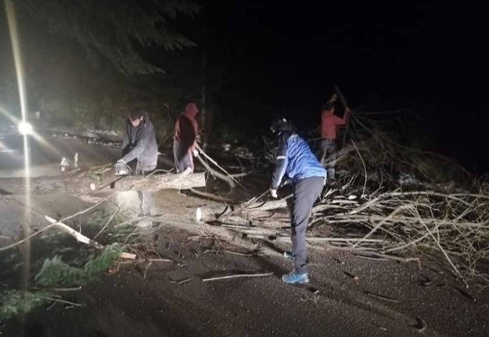 Avertizări de vânt puternic în Caras-Severin: au apărut primele incidente