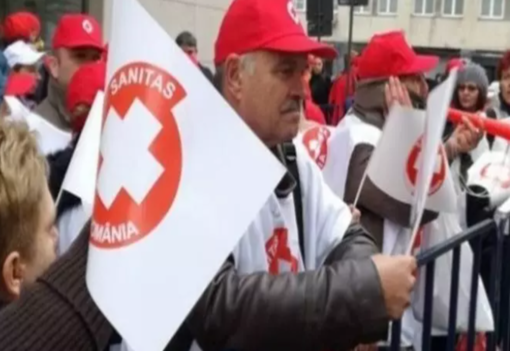 Sanitas pichetează astăzi, sediul Prefecturii Caraș-Severin în semn de protest faţă de decizia Guvernului de a îngheţa salariile