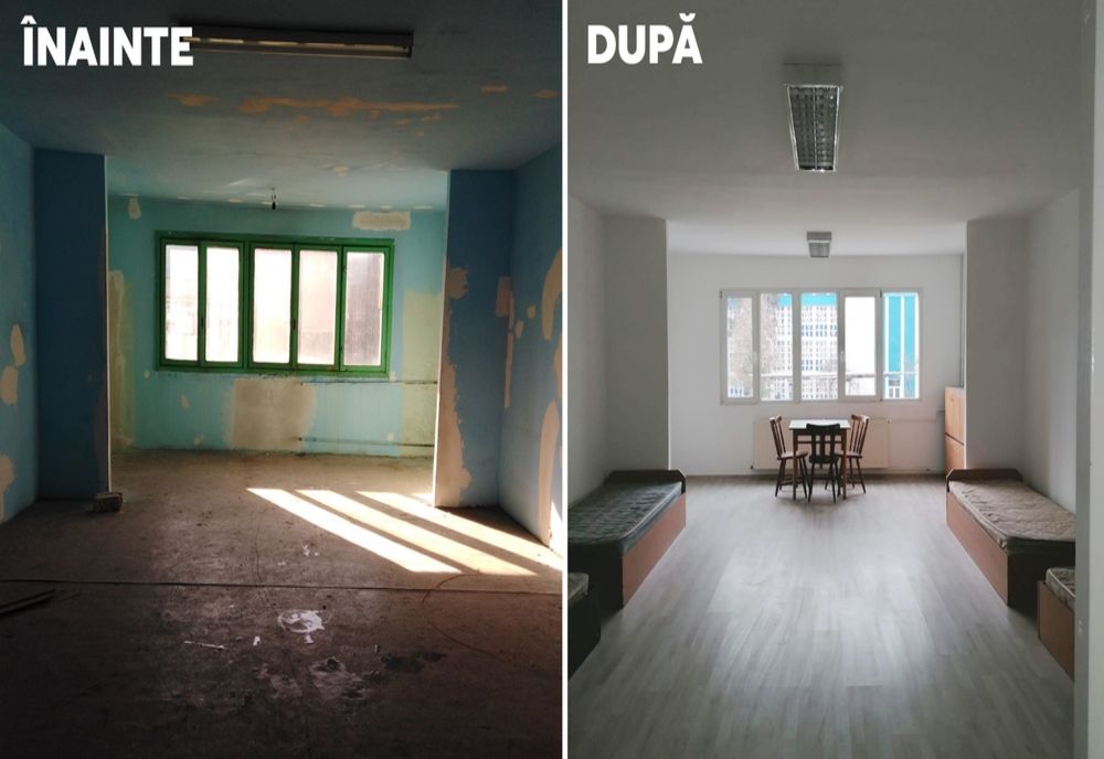 Condiții de calitate pentru elevii școlii duale, după reabilitarea căminul