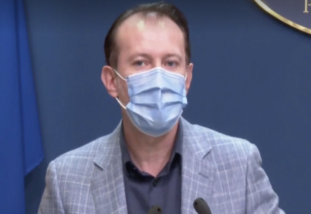 Premierul Cîțu: ”Trebuie să fim vigilenţi, nu a trecut valul trei. Dar ce a fost mai greu a trecut”