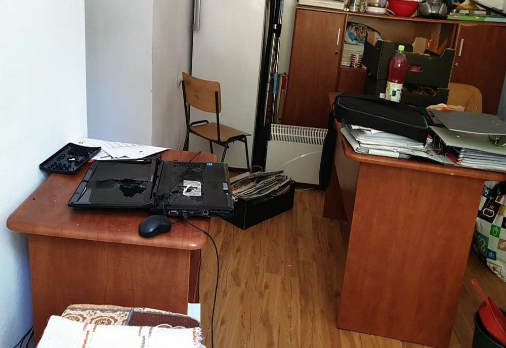 Gradiniță vandalizată la Anina