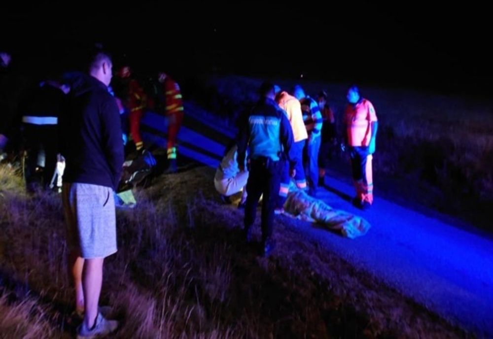 Răniți în timp ce se plimbau cu ATV-ul la munte