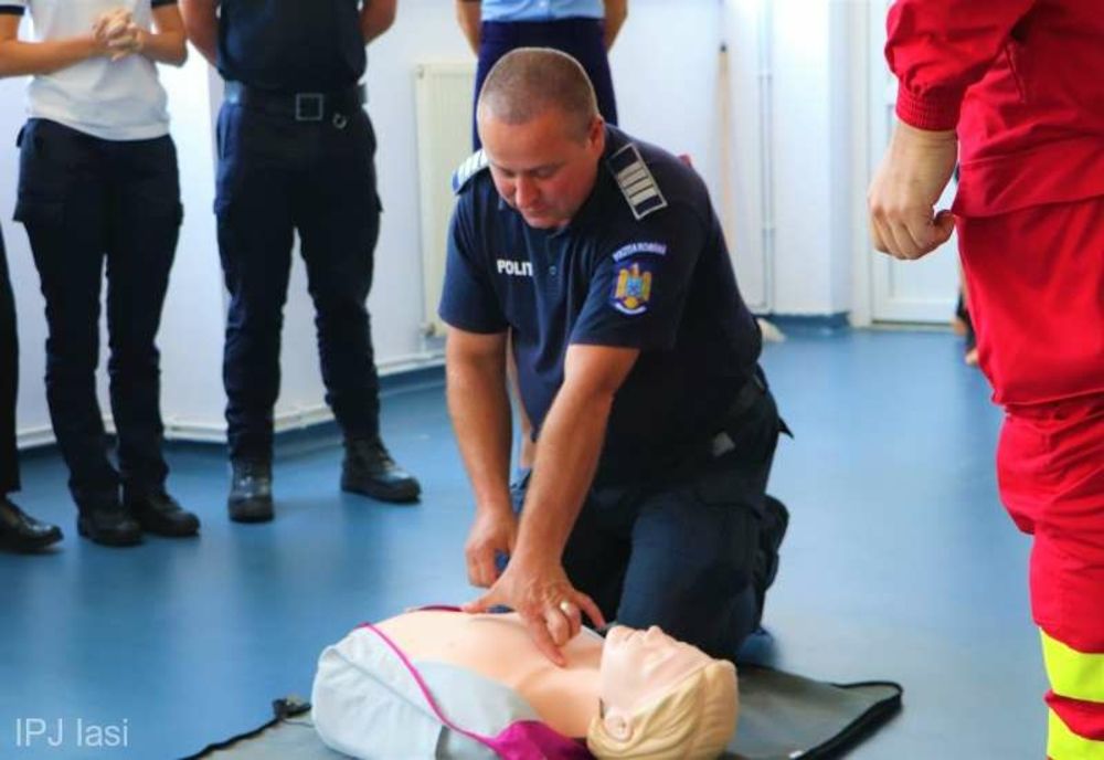 Polițiștii cărășeni MAI pregătiți să acorde primul ajutor