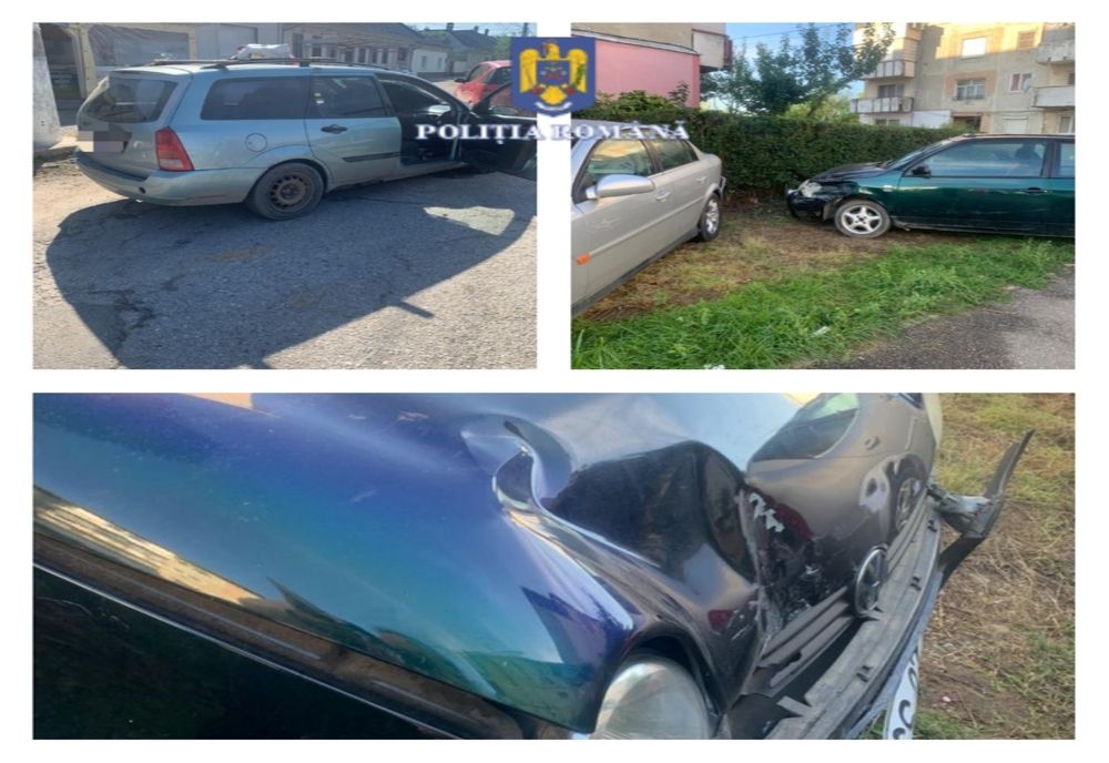Reținut pentru furtul a 3 autoturisme, șofet fără permis de conducere și drogat