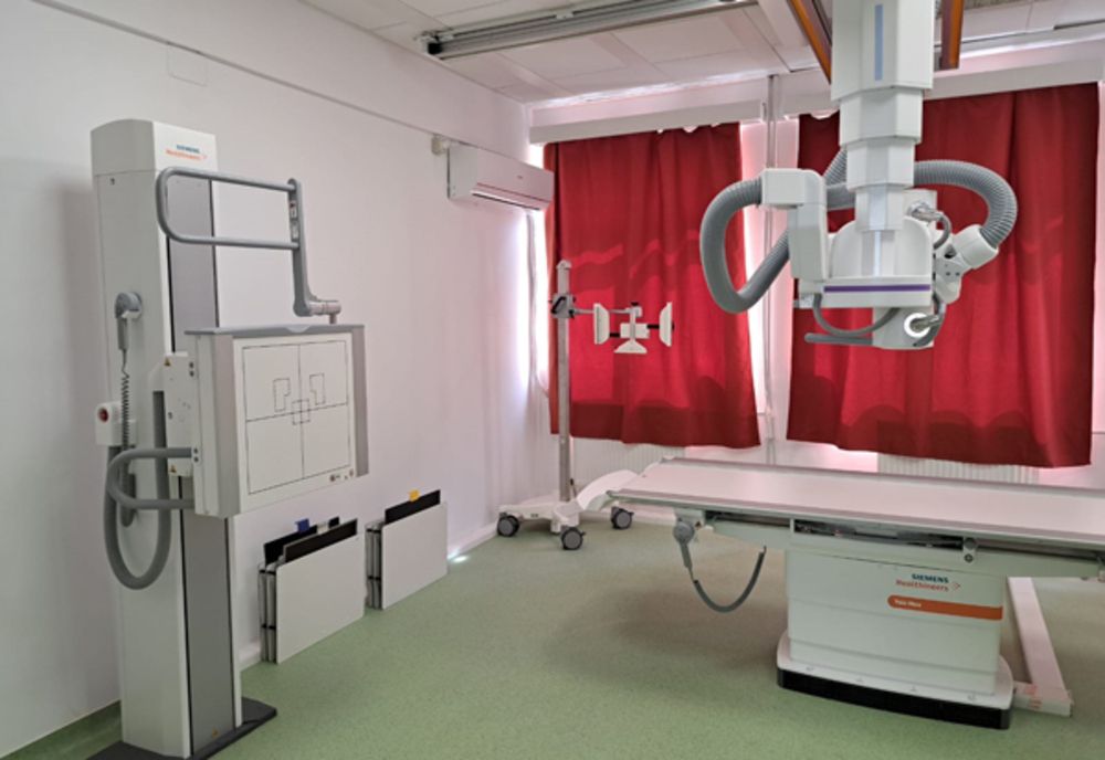 Aparat radiologic pus în funcțiune cu donații și sponsorizări, la Spitalul Județean din Reșița