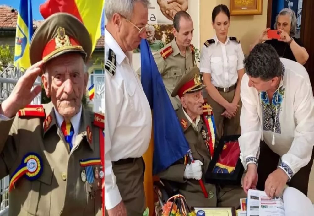 A murit colonelul Ion Vasile Banu, singurul veteran de război decorat de președintele Nicușor Dan