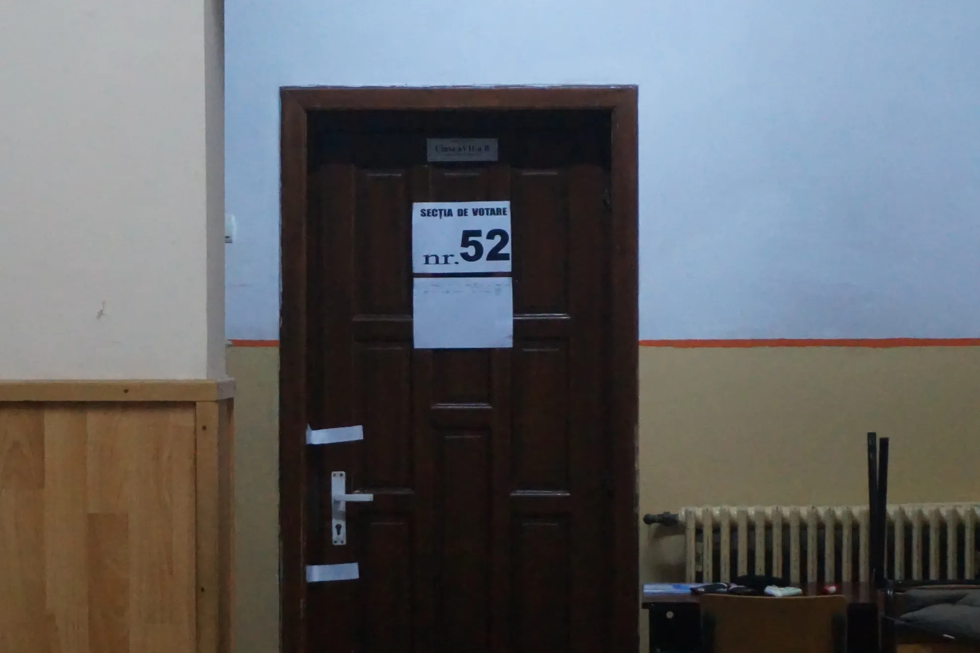 Secție vot referendum