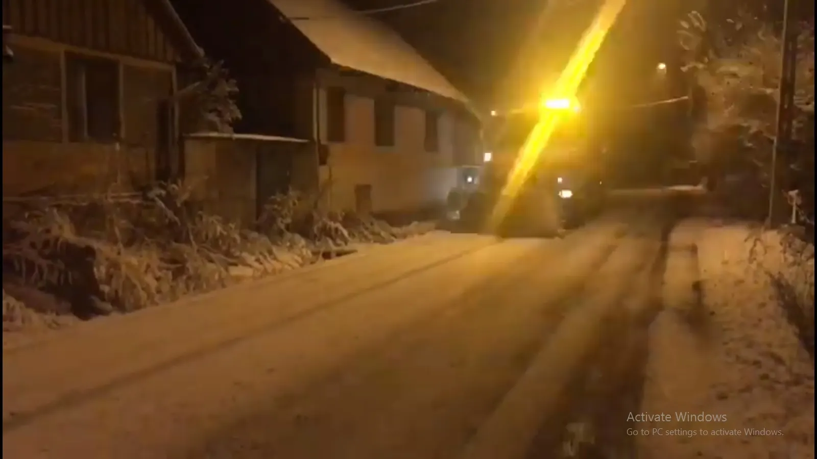 dezăpezire anina