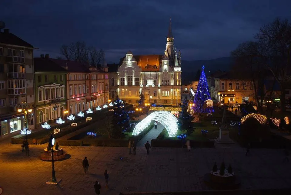 Caransebeșul iluminat de sărbători 2018