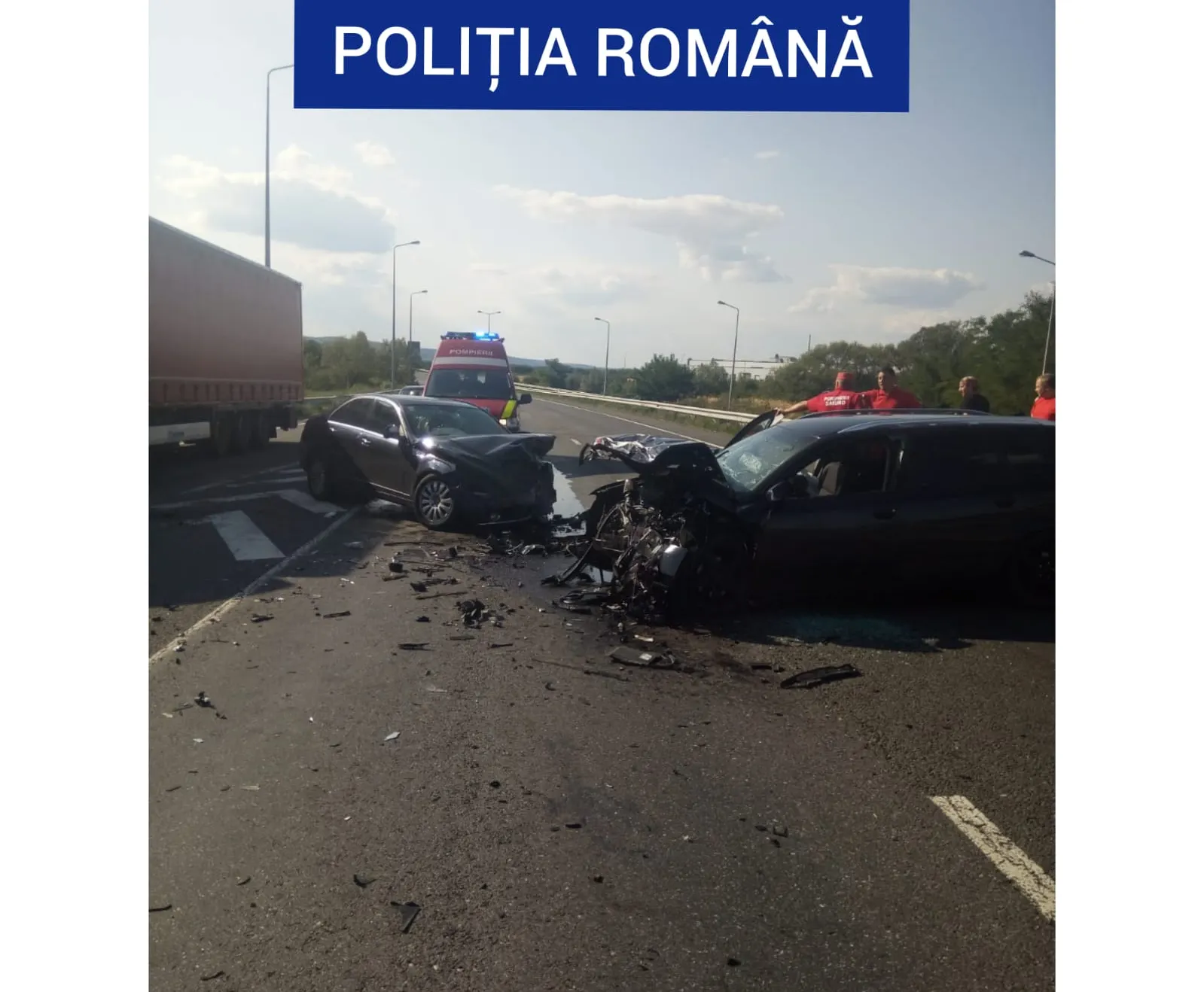 Un nou accident rutier s-a produs vineri pe centura ocolitoare a municipiului Caransebeș.