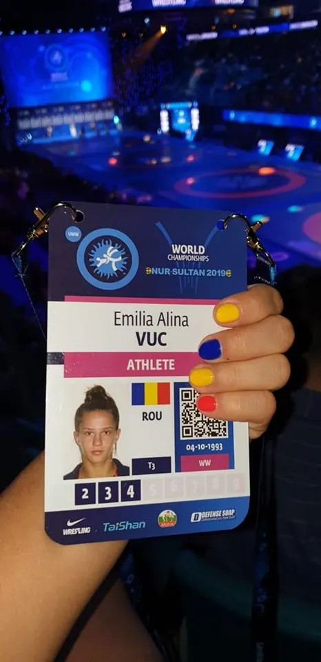 Alina Vuc Campionatul mondial de lupte
