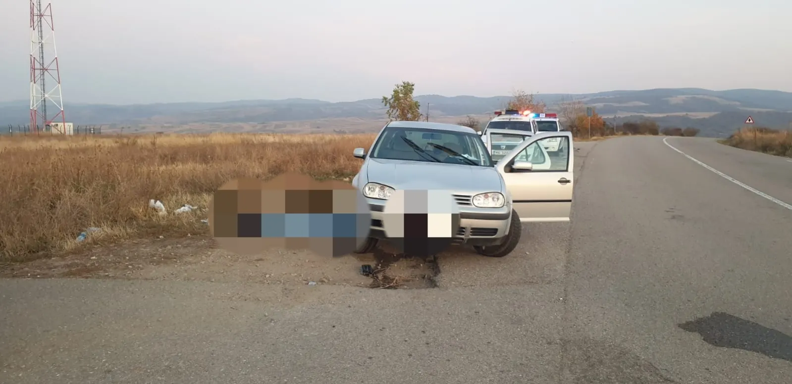Un bătrân a fost accidentat mortal în această dimineață de către autoturismul în care tocmai încerca să urce!