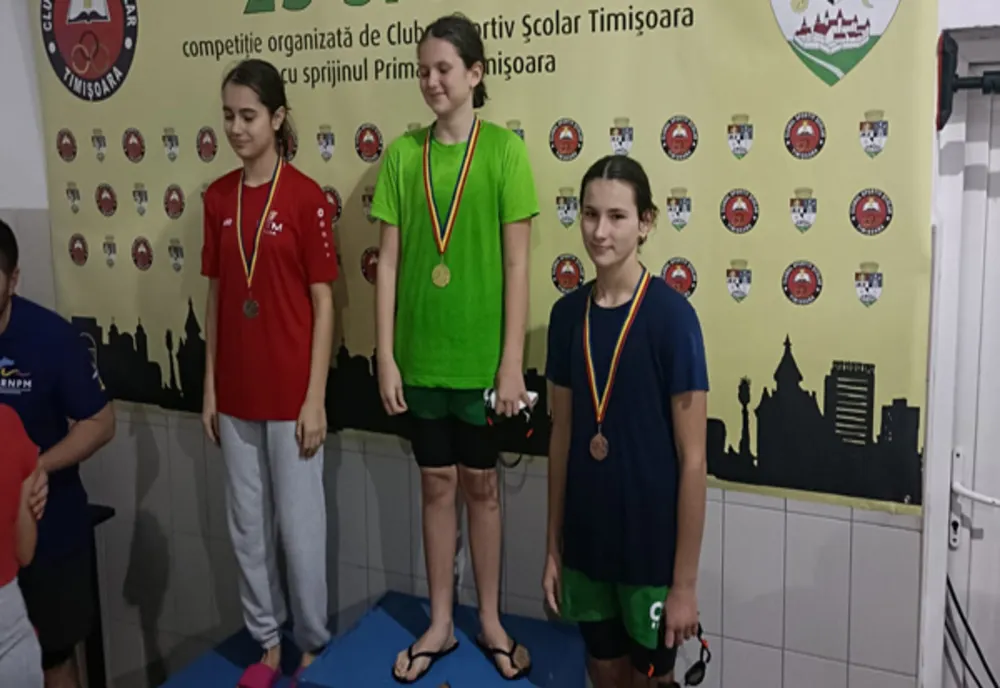 Copiii de la CSȘ Reșița, medaliați la Cupa de Sprint, organizată la Timișoara