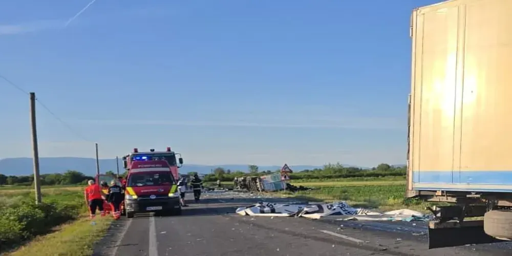 Accident grav în Caraș-Severin
