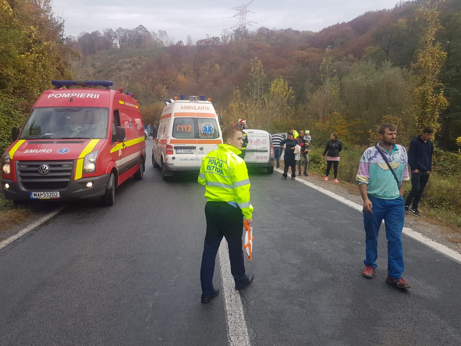 Accident grav pe DN 58 B, în apropiere de RAR