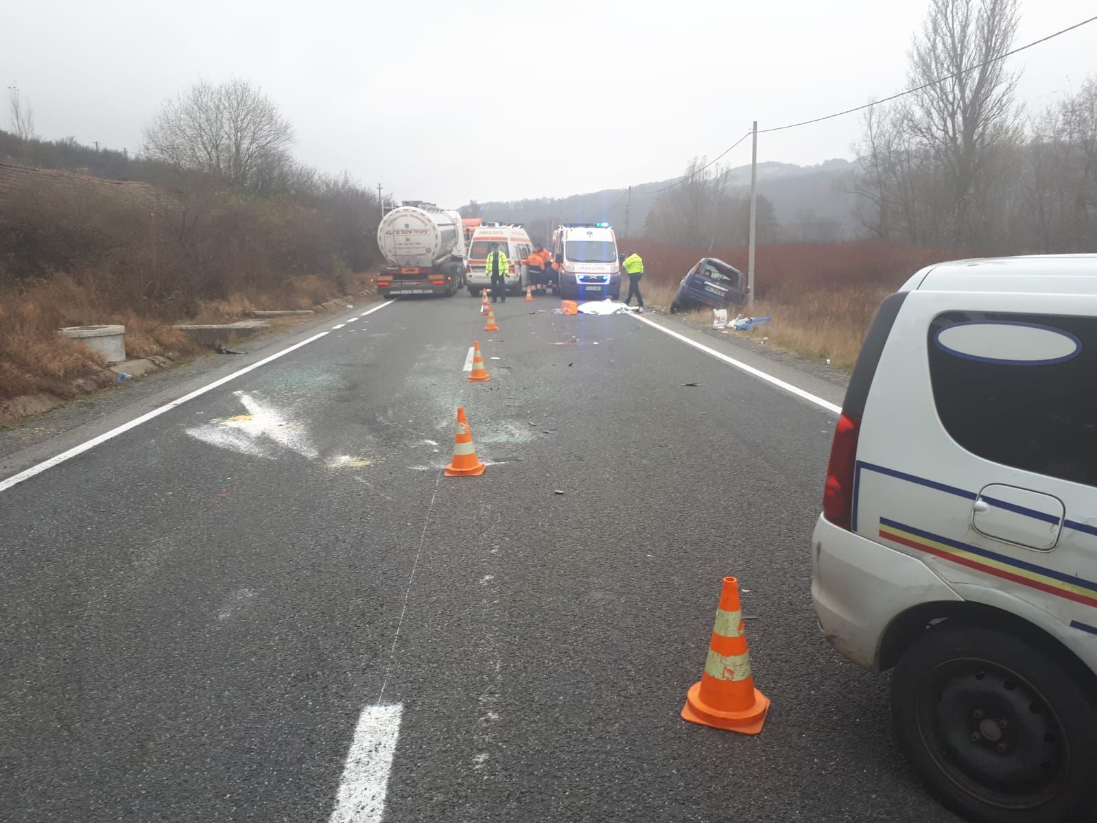 Accident mortal DN 6 Domasnea (2)
