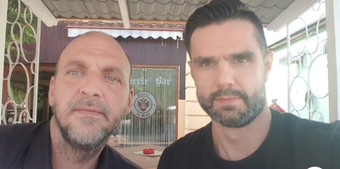 Cristi Pătru și Bojan Butulija președintele și antrenorul CSM Reșița