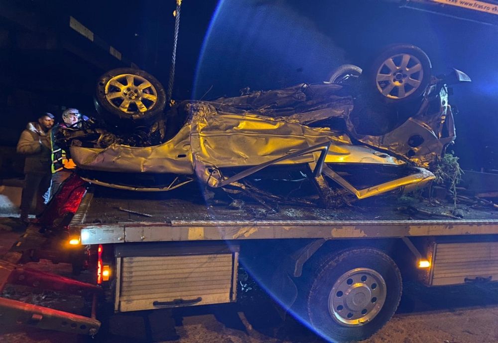 Accident mortal în Centrul Civic al Reșiței FOTO