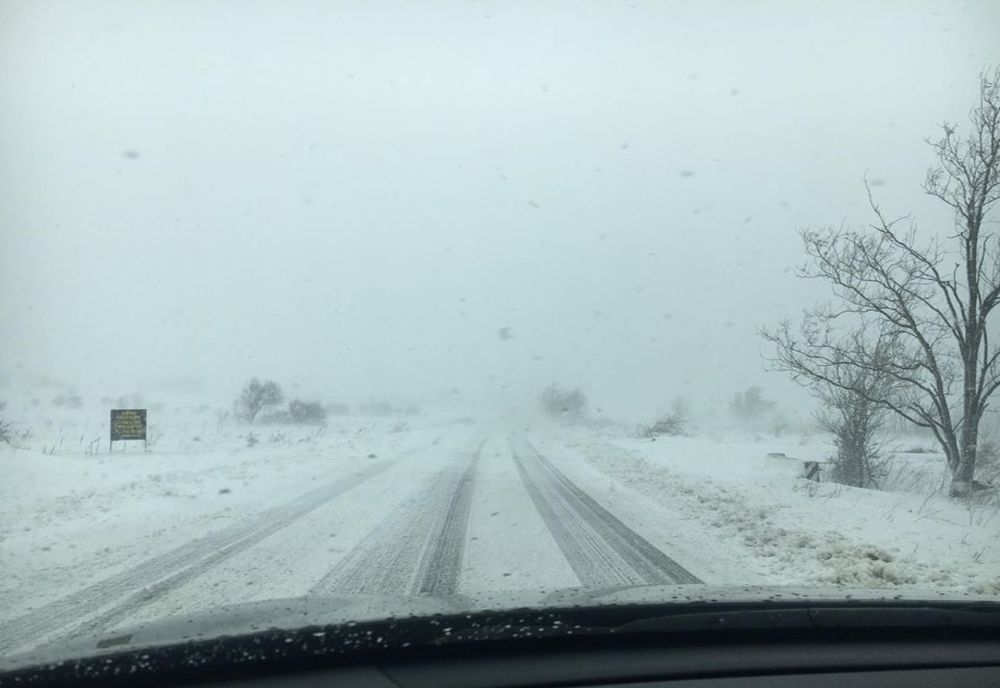 VIDEO Viscolul face probleme în Clisura Dunării